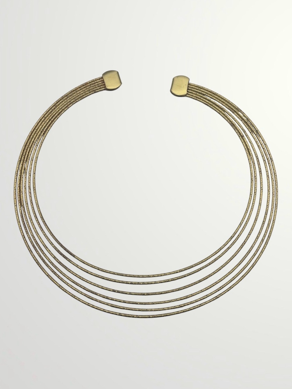 Multi-Strand Open Collar Necklace